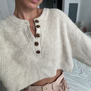 Cute cropped sweater